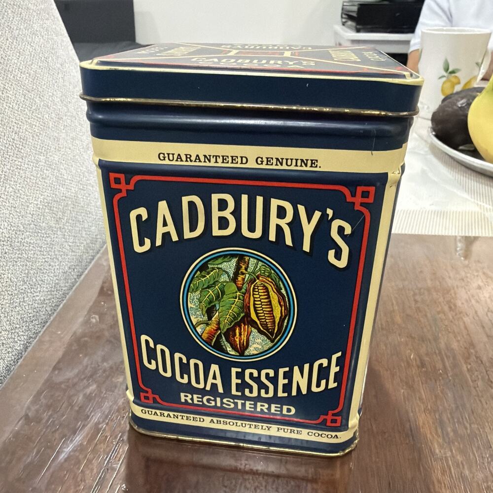 CADBURY'S Cocoa Essence - 1977 Vintage Tin